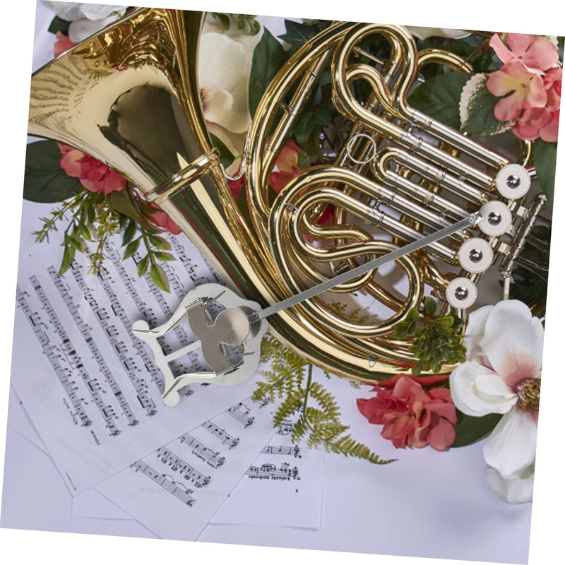 Marching Horn Clip French Horn Accessories Book Holder Stand Western Music Score Clip Sheet Music Clamp- on Holder French Horn Sheet Music Lyre Sheet Music Holder Music Score Clamp