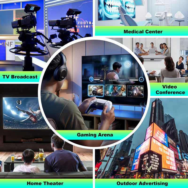 16K 10K 8K HDMI 2.2 Cable 16FT, 96Gbps Ultra High Speed HDMI Braided Cord, Support 16K@60Hz 8K@60Hz 4K@120Hz eARC HDCP 2.2&2.3 HDR10+ Dolby for PS5 PlayStatio5 Xbox Series X Apple TV 4K 5M/16Feet