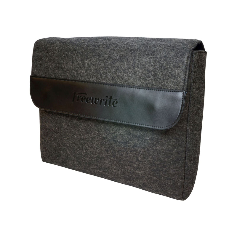 Freewrite Sleeve for Freewrite Smart Typewriter, Protective Felt & Leather Sleeve with Soft, Non Scratch Lining