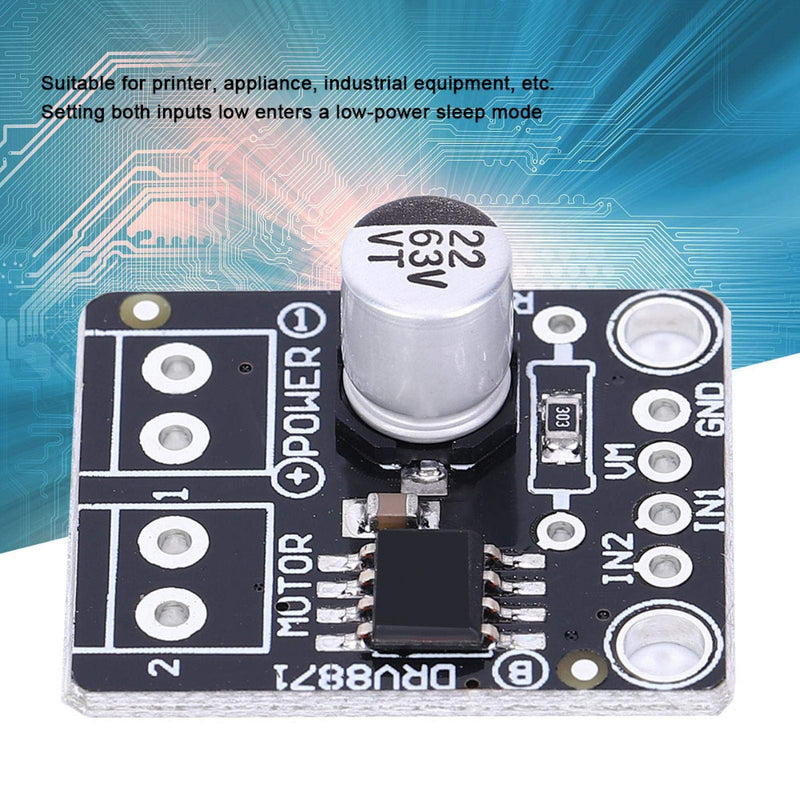 FTVOGUE DRV8871 H-Bridge DC Motor Driver Board Drive Controller Module PWM Control Module DC6.5-45V 3.6A,Module