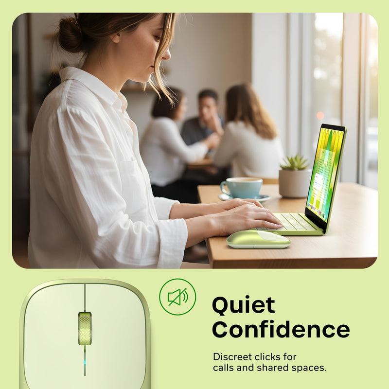 Satechi 6-in-2 USB-C Snap Hub, Slim EX Wireless Mouse for MacBook Neo - Citrus