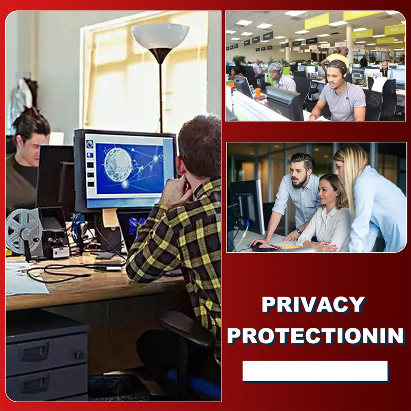 [2-Pack] 22 Inch Computer Privacy Screen Filter (16:10 Aspect Ratio) | Removable, Anti-Glare & Blue Light Filter, Compatible with HP, Dell, LG, ASUS, Acer, Samsung, Lenovo & ViewSonic Monitors 22.0 Inch