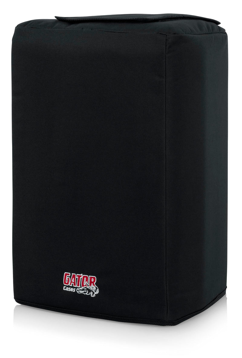 Gator Cases Protective Nylon Speaker Cover for Compact 10" Speaker Cabinets; Fits QSC K10, Yamaha DXR10 and more (GPA-CVR10), Black