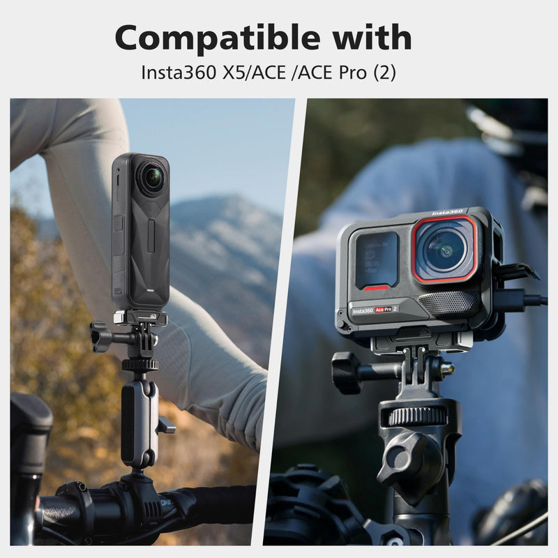 STARTRC VCR Carrying Case Bag+Magnetic Quick Release Mount for Insta360 ACE Pro/Ace Pro 2 Xplorer Grip Kit Accessories