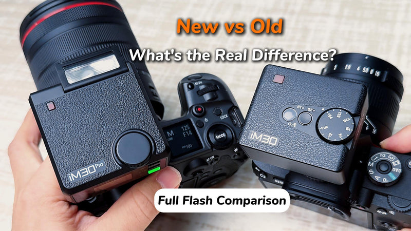 Godox iM30Pro iM30 Pro Mini Camera Flash, GN15 Mini Flash, AUTO/Manual Mode