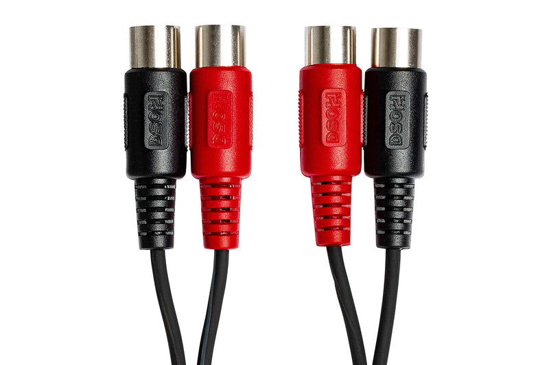 Hosa MID202 Dual MIDI Cable - 6.6 Feet, 2 Meter