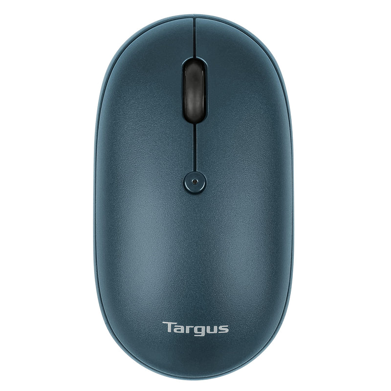 Targus Ambidextrous Bluetooth Mouse for PC/Mac, Multi-Device Connectivity Mouse for Laptop or Desktop, Wireless Mouse PC/Mac Cordless Computer Mouse, Blue (PMB58102GL)