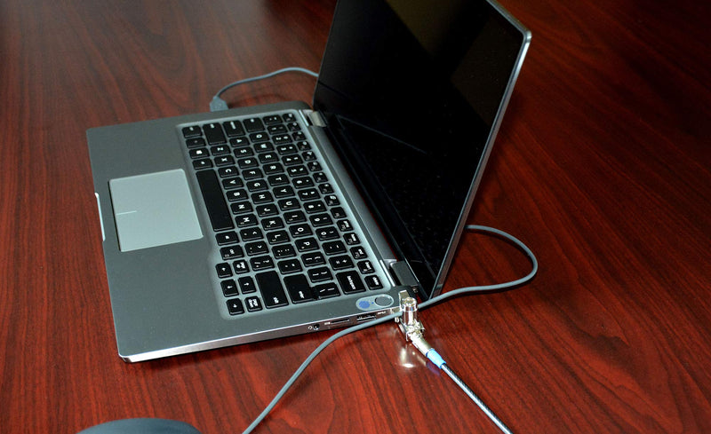 Noble Locks TZ04T Compact Wedge Lock with Barrel Key for Dell Latitude Laptops