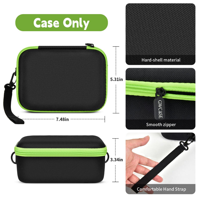 GWCASE Portable Carrying Storage Case Compatible with LeapFrog Magic Adventures Binoculars and Accessories, Protective Organizer Box for Outdoor Travel and Exploration（Bag Only） Black