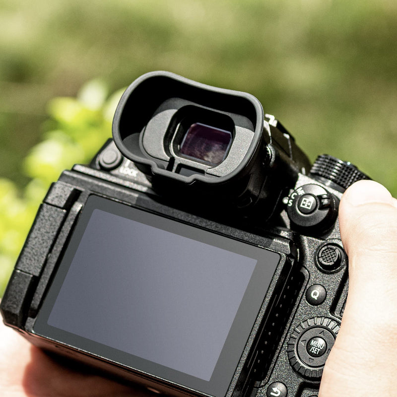 [AUSTRALIA] - Soft Silicon Camera Viewfinder Eyecup Eye Cup Eyepiece Replacement for Panasonic Lumix DC-GH6 GH5 II GH5M2 DC-GH5S DC-GH5 Camera EVF Eyeshade Protector Replaces Panasonic 4YE1A561Z for Panasonic DC-GH6 GH5S GH5 