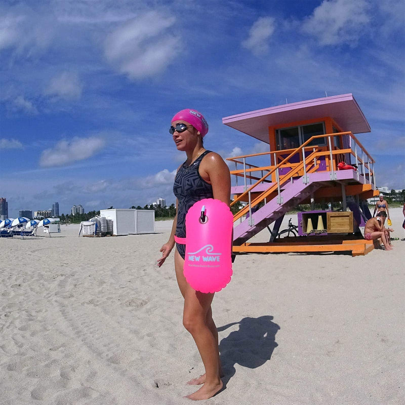 New Wave Swim Bubble Pink and Phone Pouch Bundle
