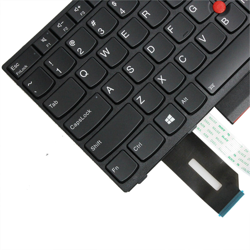 GinTai US Keyboard for Lenovo ThinkPad E480,L480,L380 Yoga,T480s 01YP520 | Backlit, 01YP280 01YP440 04Y0967 01AX339 00HW866 04X0130, 04X0168 01YP240 01YP360