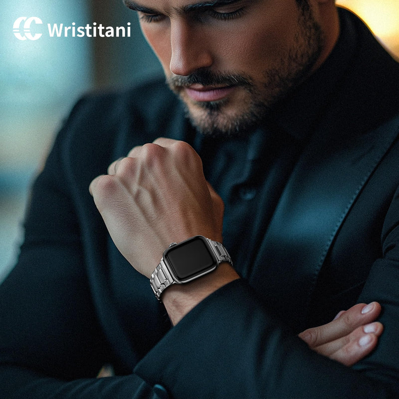 Wristitani Compatible with Apple Watch Band 45mm 44mm for Series 9/8/7/6/SE/5/4