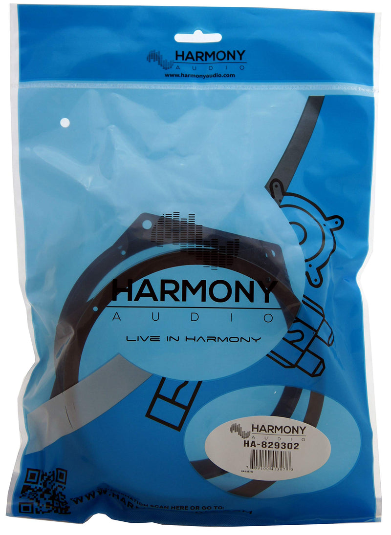 Harmony Audio Compatible with Mini Cooper 2002-2008 Front Factory Speaker to Aftermarket 6.5" Speakers Adapter