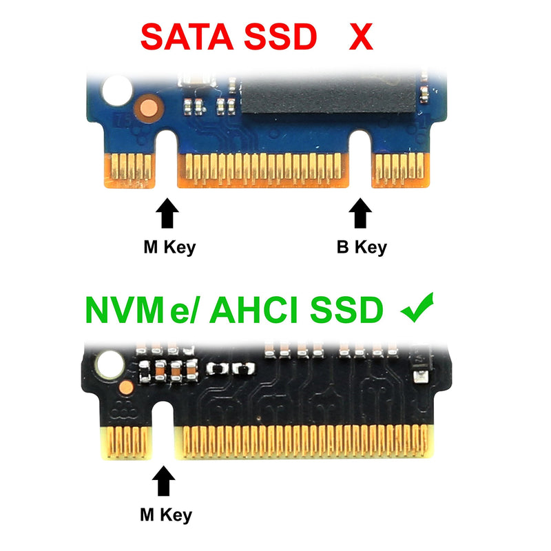 I/O Crest M.2 NGFF PCIe SSD to PCI Express 3.0 x4 Host Adapter Card - Support M.2 M-Key PCIe (NVMe or AHCI) Type 22110, 2280, 2260, 2242