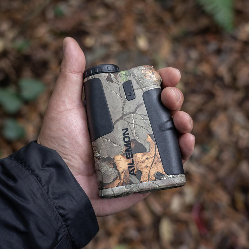 [AUSTRALIA] - AL51 Rangefinder Hunting Laser Range Finder Camo 900 Yards Waterproof Archery Rangefinders Multi Functional Distance/Angle/Speed/Scan 6X Magnification 