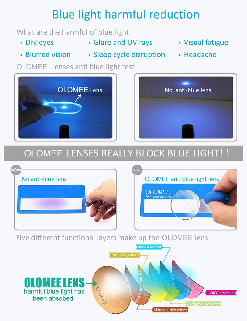 Blue Light Blocking Reading Glasses Men Large Oversized Square Readers Wide fit Cheaters for Men W/Big Head/Large Face Matte Black+clear+gray+blue 1.25 x