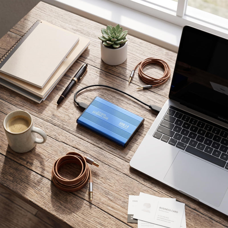 POCREATION 1Tb External Hard Drive External Hard Drive 2.5In Usb3.0 to Enclosure, Portable Exrnal Hard Dries 1Tb 2Tb, 1T Hard Drie Exrnal