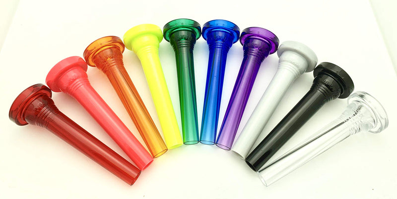Kelly Mouthpieces Trumpet 7C Mouthpiece Crystal Orange