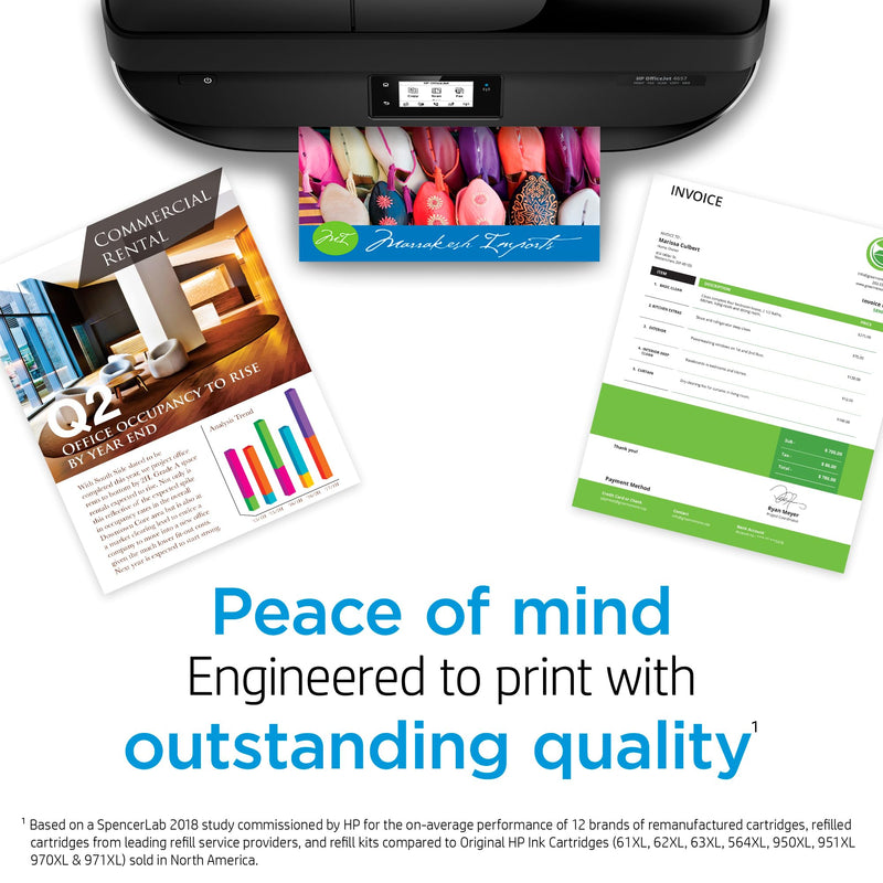 [AUSTRALIA] - HP 62XL Tri-color High-yield Ink | Works with HP ENVY 5540, 5640, 5660, 7640 Series, HP OfficeJet 5740, 8040 Series, HP OfficeJet Mobile 200, 250 Series | Eligible for Instant Ink | C2P07AN 