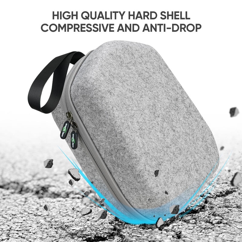 SARALR Hard Carrying Case and Travel Case for Meta Quest 3S/Quest 3/Quest 2