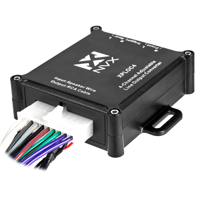 [AUSTRALIA] - NVX XPLOC4 4-Channel 600W Adjustable Line Output Converter with Remote Turn On 