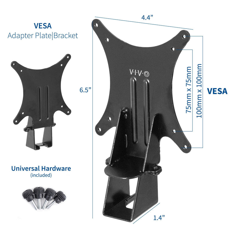 VIVO VESA Adapter Plate Bracket Designed for Samsung CF591 Series Monitors, Curved 27 inch LC27F591FDNXZA, MOUNT-SG02CF