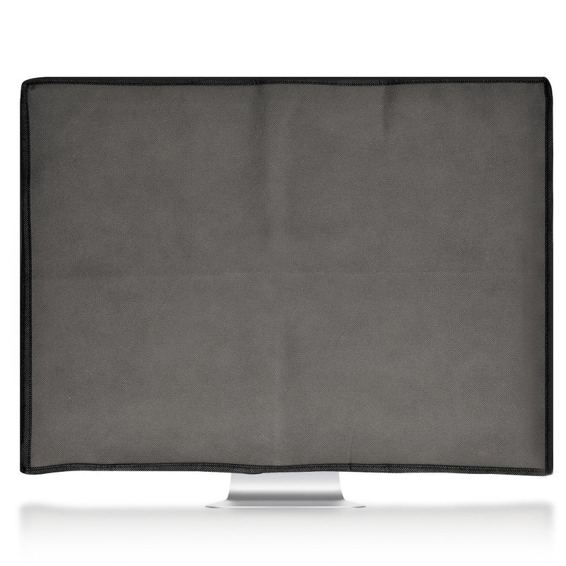 kwmobile Monitor Cover Compatible with 24-26" Monitor - Monitor Cover Dust PC Screen Protector - Dark Grey