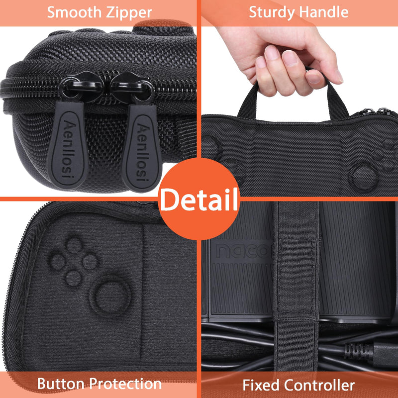 Aenllosi Hard Carrying Case Replacement for RIG MG-X PRO Wireless Mobile Controller(Case Only)