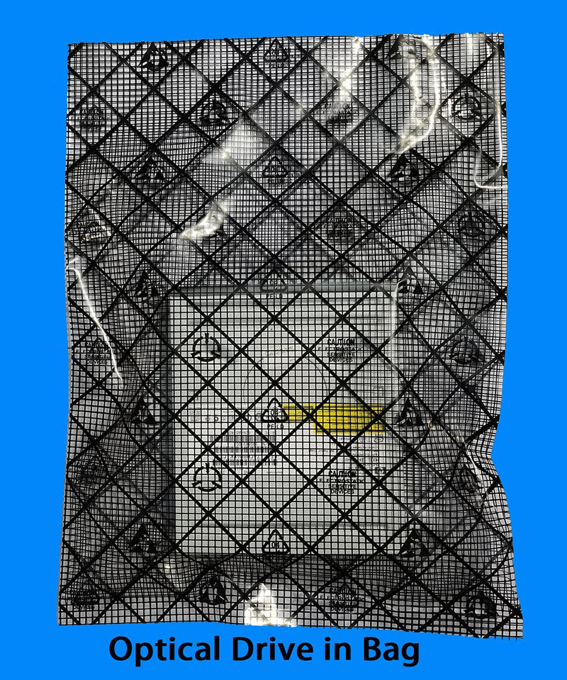 Daarcin Open Top Antistatic Bag,20pcs 12X16in/30x40cm Large ESD Anti Static Bags for Motherboard Video Card LCD Screen with Anti-Static Labels 10pcs Grid Bags