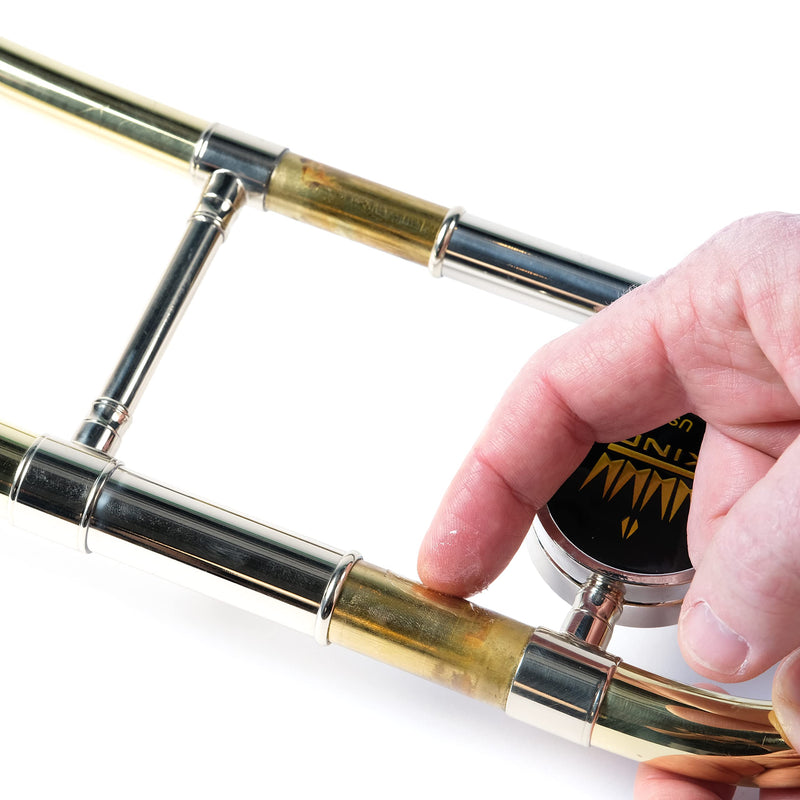 MusicNomad 5 pc. Premium Trombone Cleaning & Care Kit with Extra Care Built into Our Product Designs, Formulas, Instructions, Give Back & Storage Bag for Complete Care (MN771)