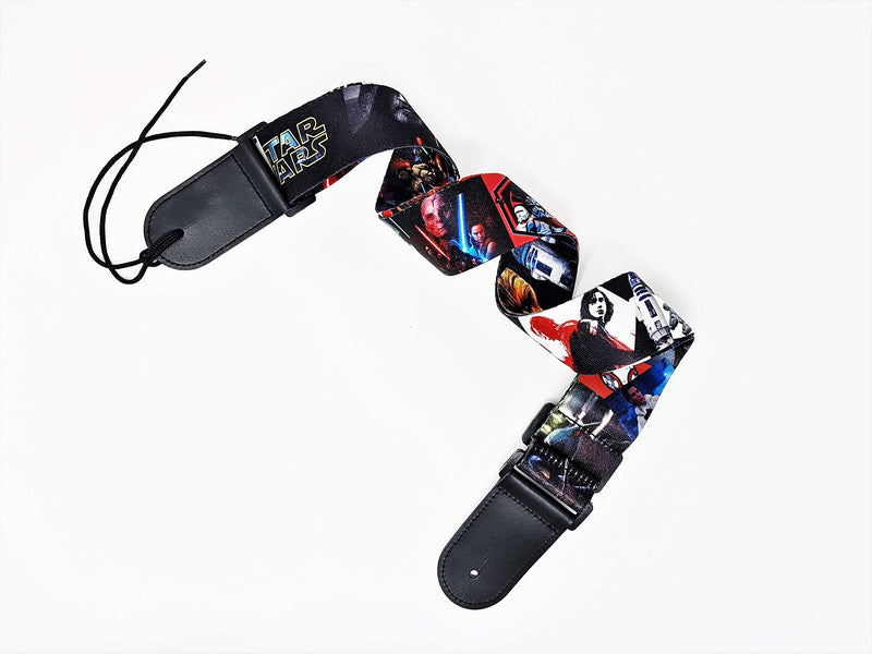 StarWars 2 Inches Wide Guitar Straps Vol II | Polyester with genuine leather