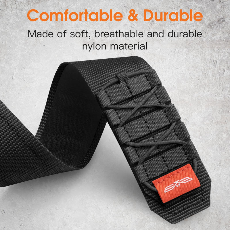 Bandletic Nylon Band and FKM Strap Compatible with Apple Watch