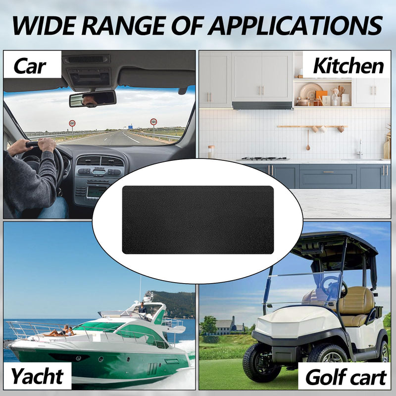 Dashboard mat Rubber Non-Slip mat, Leather Texture 10.6"*5.9" Size car Non-Slip mat, car Dashboard Accessories for car Interior Organizer. 10.6"*5.9" Leather texture