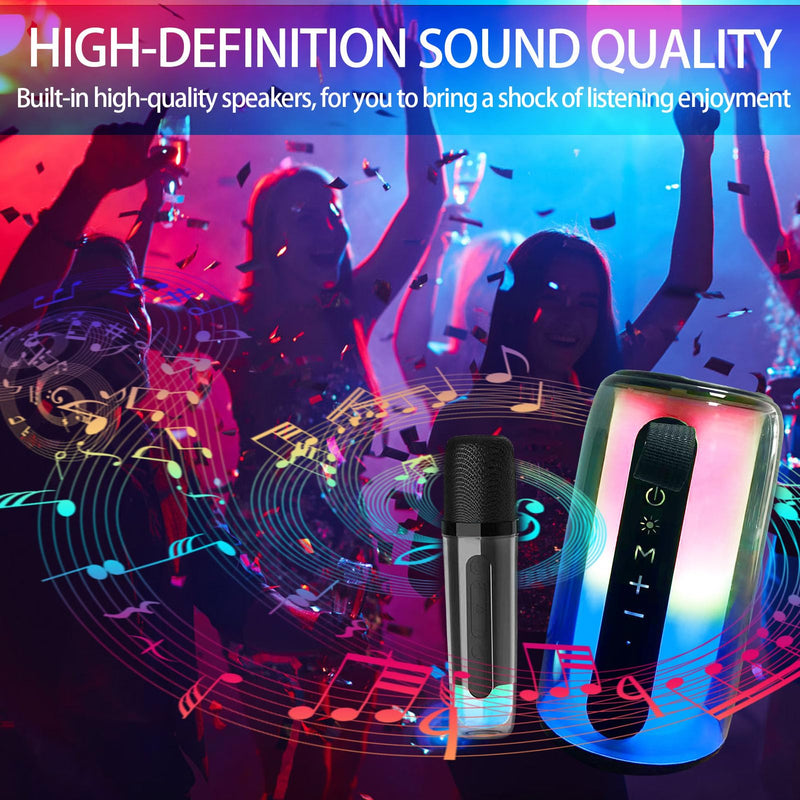 Portable wireless Bluetooth speaker, easily connected to smart phones and other devices, suitable for home, office, outdoor travel, sports, leisure, entertainment, learning