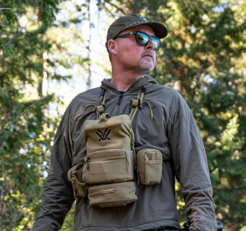 [AUSTRALIA] - Vortex Optics GlassPak Pro Binocular Harness Large Zipper Pouch Attachment 