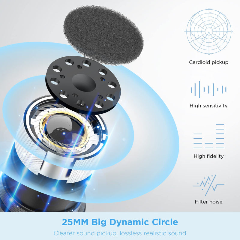 [AUSTRALIA] - Bietrun Wireless Microphone, UHF Dual Handheld Cordless Dynamic Metal Mic Set with Rechargeable Receiver, 1/4'' Plug Output, for Karaoke, Church, Wedding, Party Singing(98 ft Range)(Auto Connect) Battery Microphone-WXM31-2 
