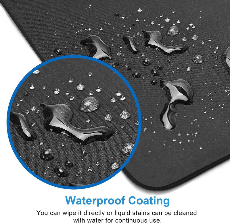 Deep Forest Waterfall Mouse Pad,Non-Slip Rubber Base Wireless Gaming MousePads for Computers Laptop Office,Cute Mouse Pads with Designs for Women S135