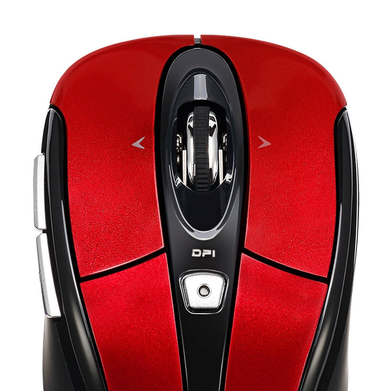 Adesso iMouse S60R iMouse S60 2.4 GHz Wireless Programmable Nano Mouse (Red)