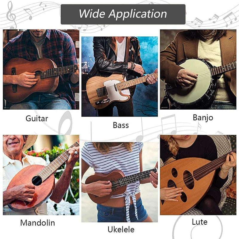 27Pcs Guitar Tool Kit,Guitar Accessories Gifts for Men,Guitar Repair Kit,Luthier Tools,Guitar Setup Kit for Ukulele Bass Mandolin Banjo Guitar,Guitar Maintenance Kit with Carry Bag Update Kit-27PCS
