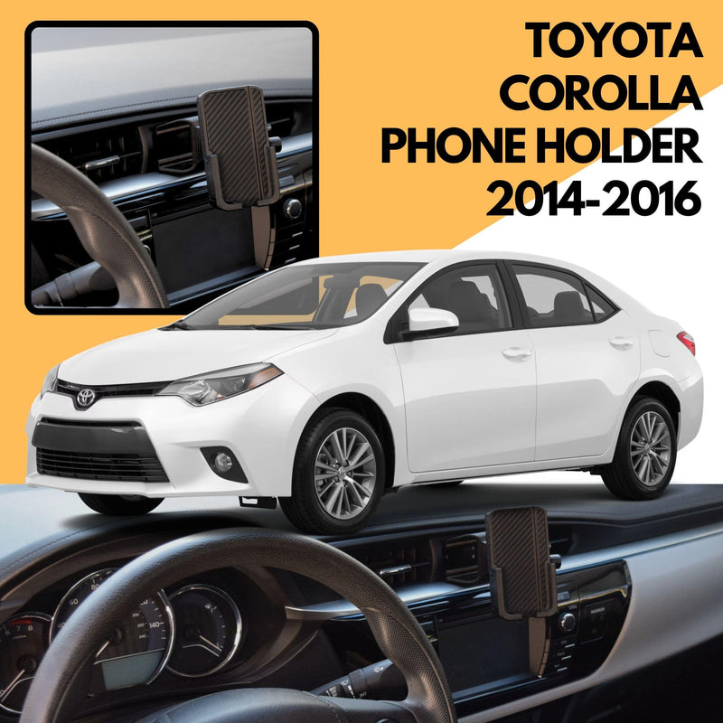 Phone Holder for 2014-2016 Toyota Corolla/Phone Mount/Custom Made/Easy Install