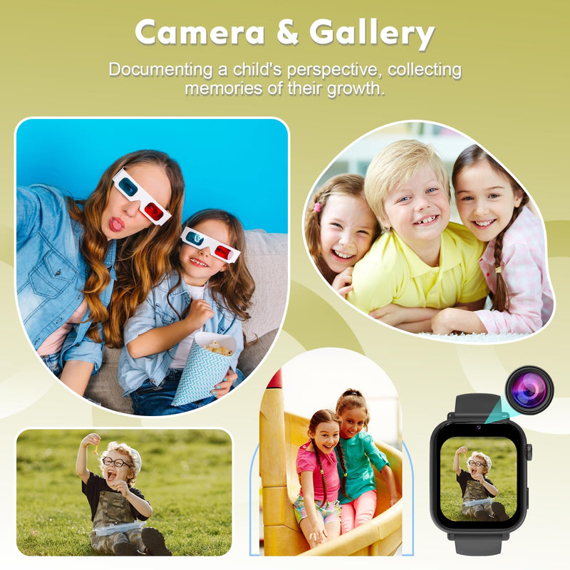 4G Kids Smart Watch for Boys Girls with GPS Tracker, Kid Smartwatch Phone Call SOS Video Call for Kids Birthday Gift Ages 4-12