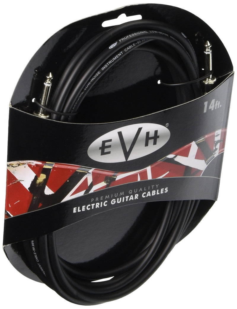 EVH Premium 14-Feet Oxygen Free Copper Instrument Cable with Two Straight-End Switchcraft Plugs