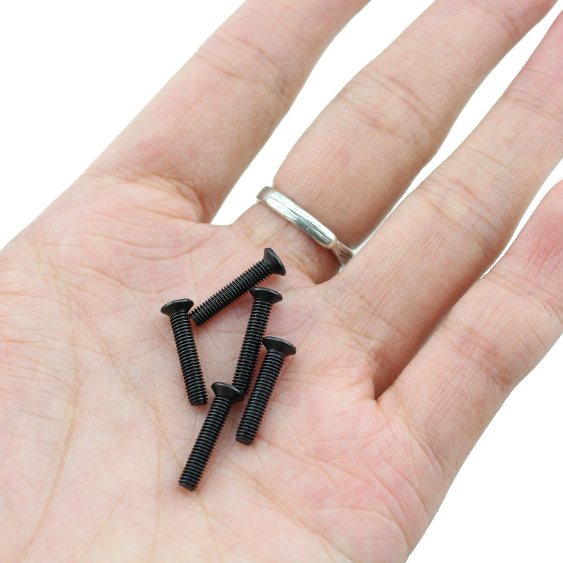TAODAN 700PCS Self Tapping Electronic Screw Miniature Screw Black Plated Phillips Flathead Screw Set M1.4 M1.7 M2 M2.5 M3 Compatible with Dell and HP Computer