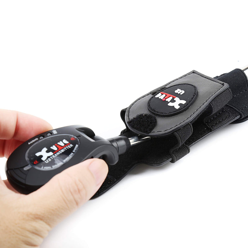 Xvive U2 Guitar Wireless Transmitter Holder,Upgrade 1/4 Cable Compatible Others Transmitter H1
