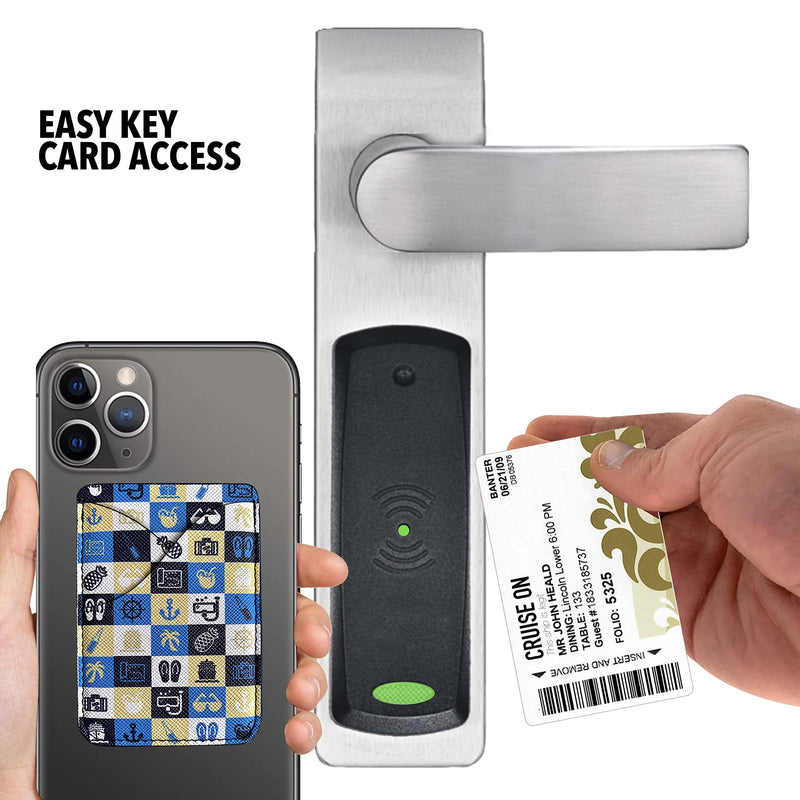 Cruise Card Holder Phone Pouch Wallet for Ship ID Key Cards - Cruise Line Essential for all Cruise Lines in 2024 & 2025