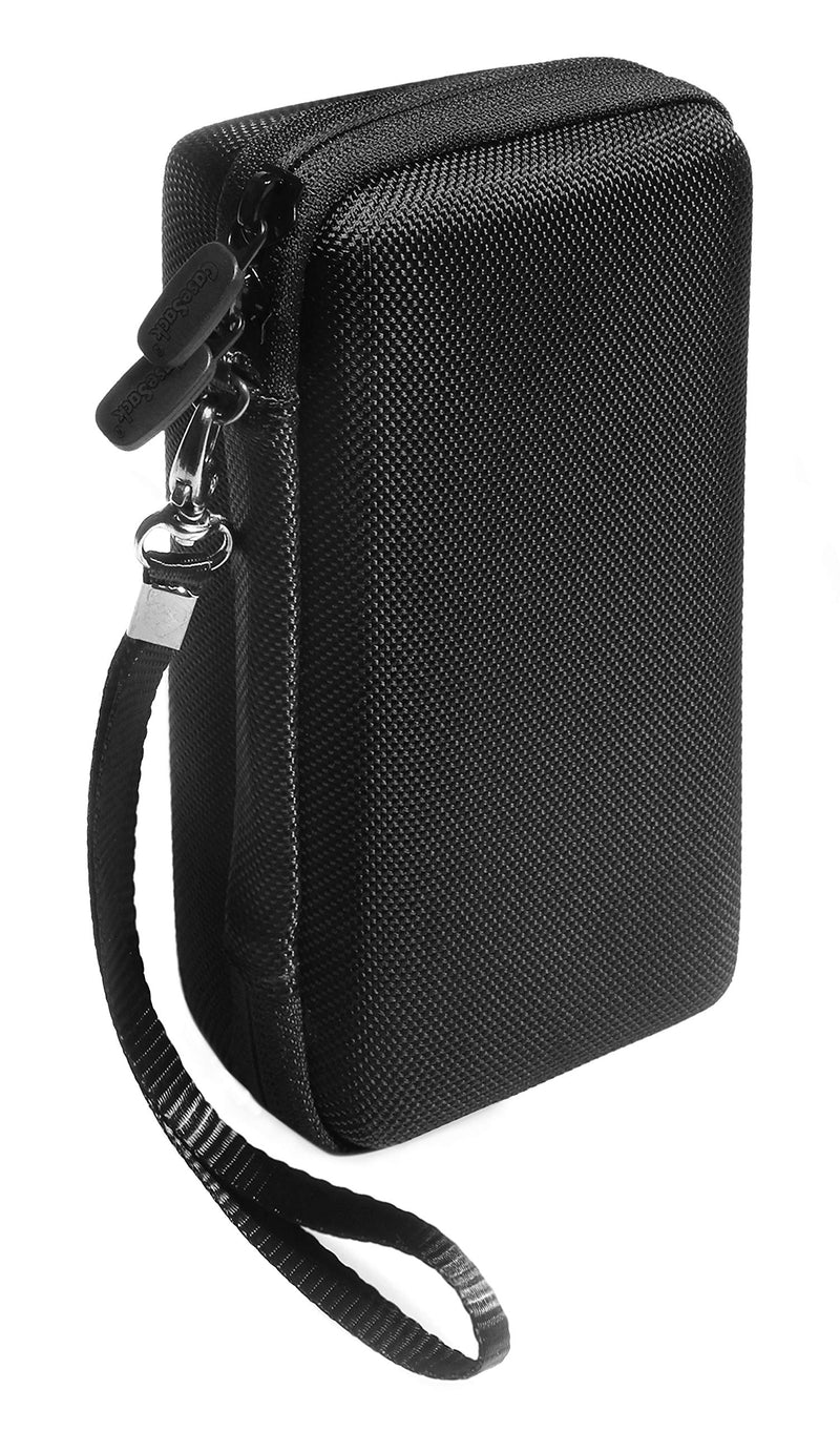 CaseSack Case for Inseego MiFi M2100, M2000 Hotspot, Verizon Wireless Jetpack 8800L 4G LTE, Mesh Accessory Pocket, Detachable Wrist Strap (Black) Black