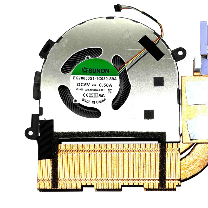 New CPU+GPU Cooling Fan Replacement for Lenovo Yoga C940-15IRH Laptop (Type 81TE), C940-15 Fan, P/N: 5H40S19977