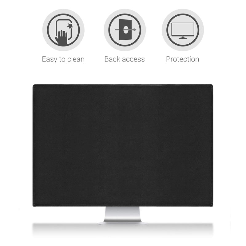 kwmobile Cover Compatible with Apple iMac 27" / iMac Pro 27" - 4-in-1 Case for Monitor and Accessories - Black