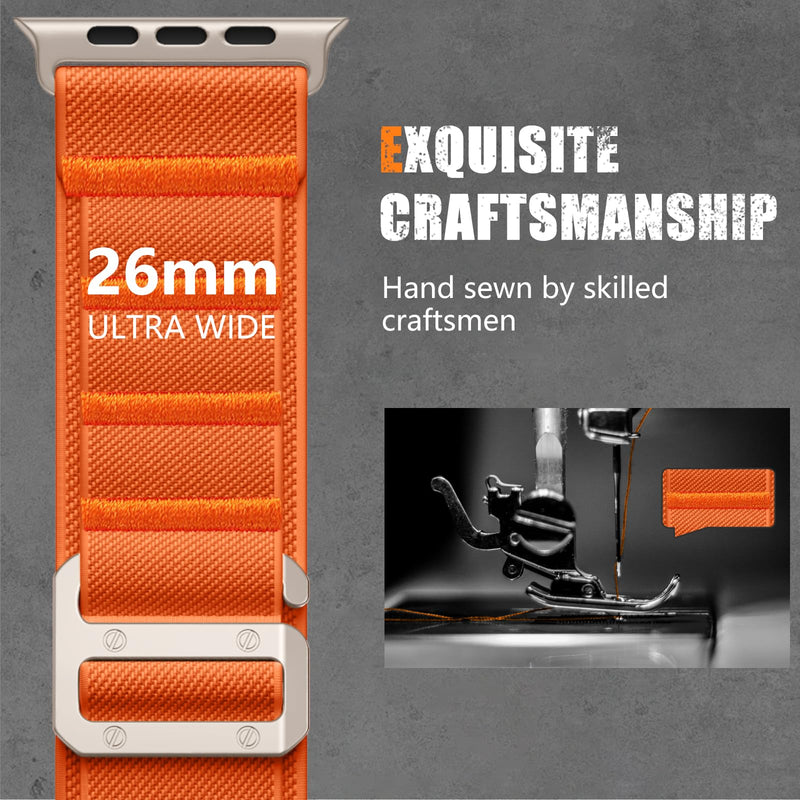 Bandletic Tactical Strap and Stretchy Band Compatible with Apple Watch